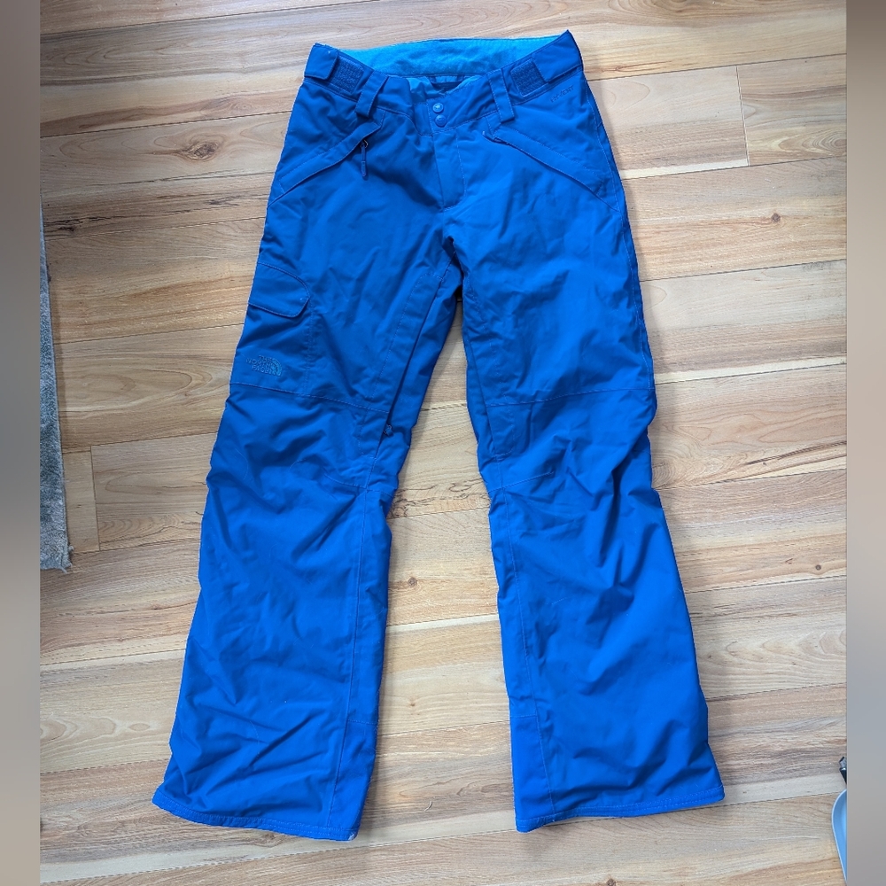 The North Face Insulated Snow Pants Women's Small Purple Blue